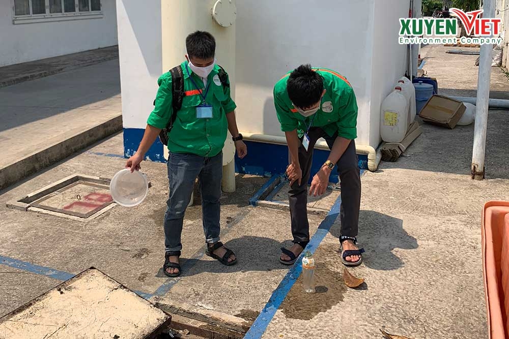 Qua trinh kiem tra he thong xu ly nuoc thai tai Moi Truong Xuyen Viet - Tỷ lệ pha than hoạt tính bột đạt hiệu quả cao trong xử lý nước thải